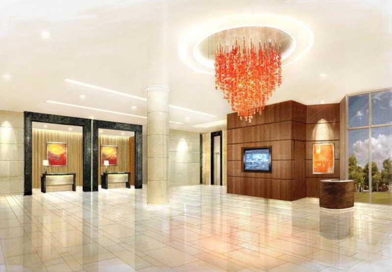 Courtyard By Marriott Kochi Airport Hotel Nedumbassery Interiør billede The lobby of the hotel